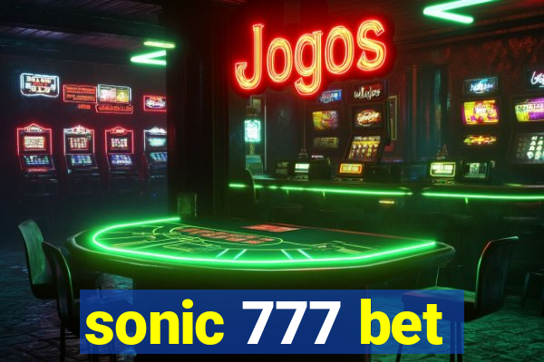 sonic 777 bet